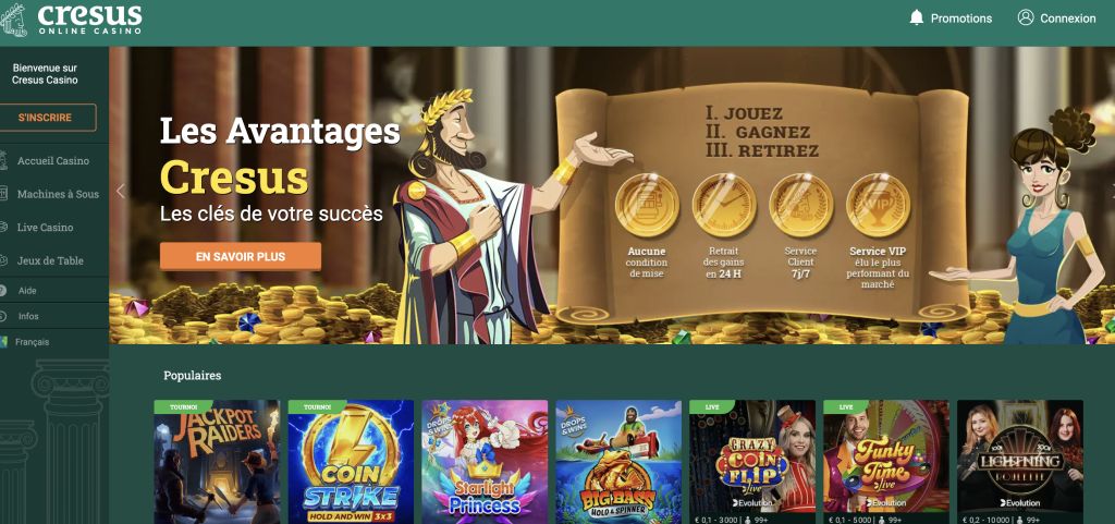 Cresus Casino-avis
